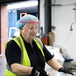 warehousing face visors - PPE Manufacturer UK