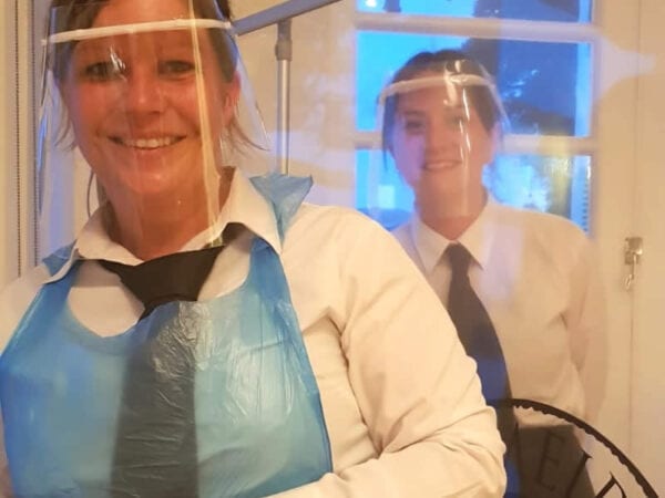 Pubs and Restaurants face visors